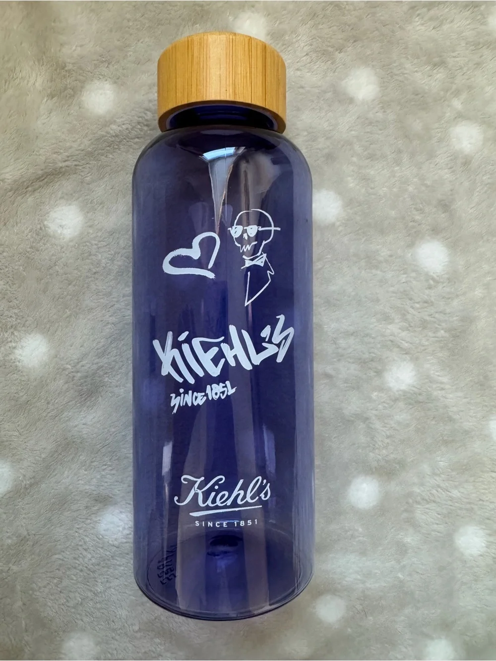 Kiehl's Purple Translucent Bottle with Bamboo Cap